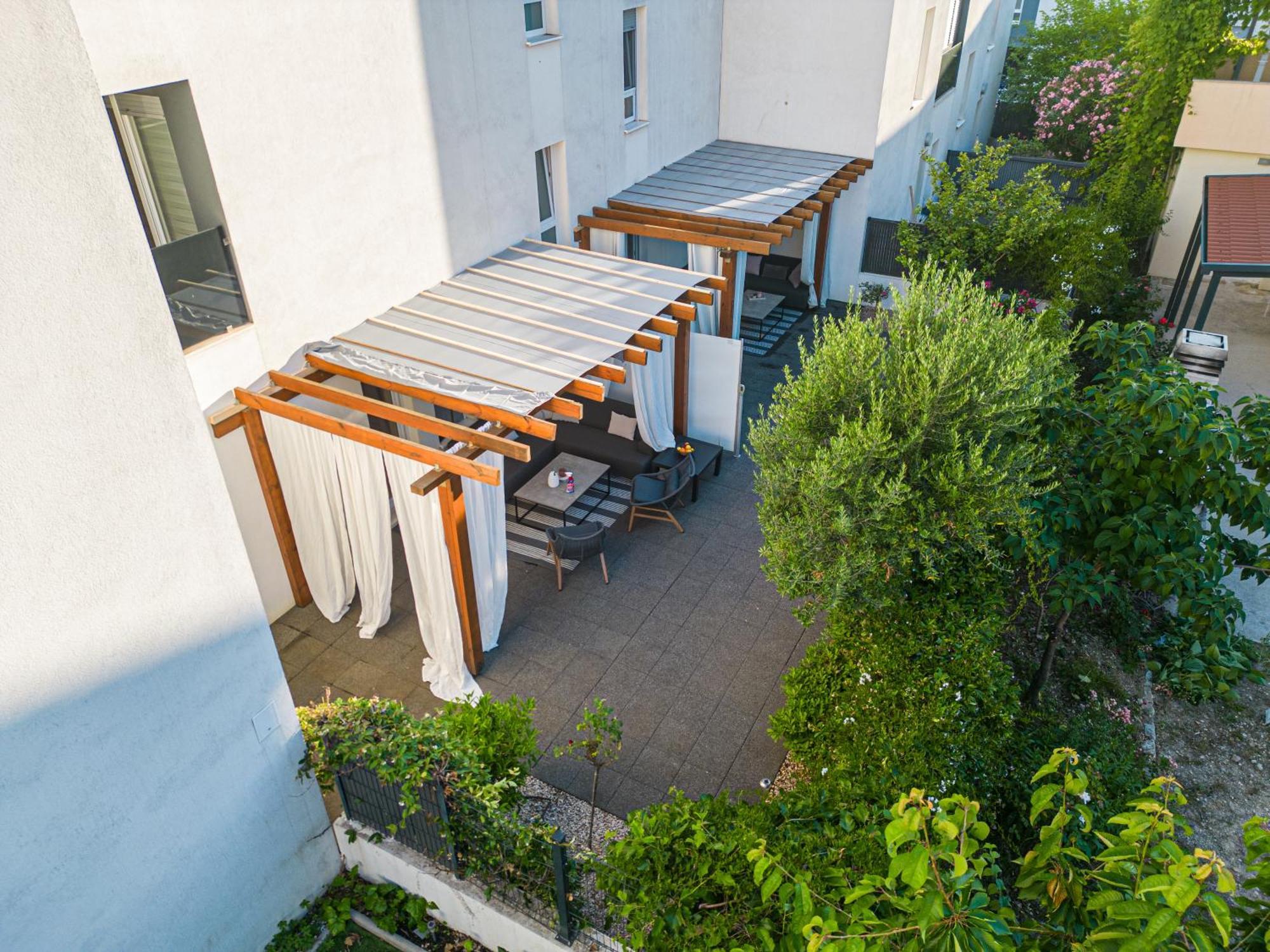Luxusapartment Nav Podstrana Exterior foto